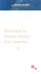 Mobile Screenshot of divinemercyforamerica.org